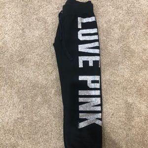 VS PINK bling sweatpants